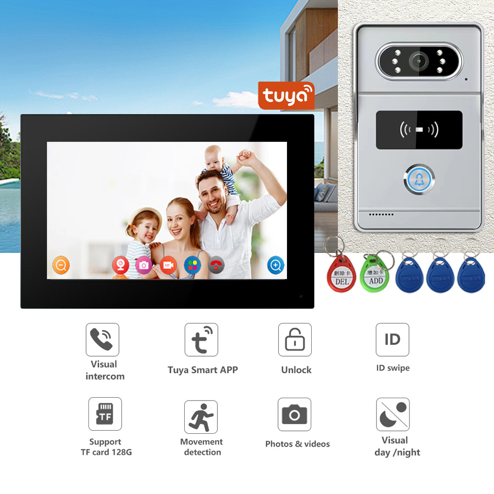 Peephole Camera Viewer - 2MP 1080P Tuya APP IR Nachtsicht
