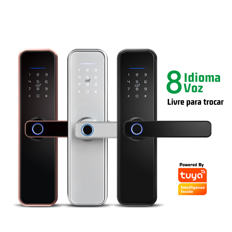Home Security Key - Cerradura Intelige X5 Wasserdichtes Tuya Biometrisches
