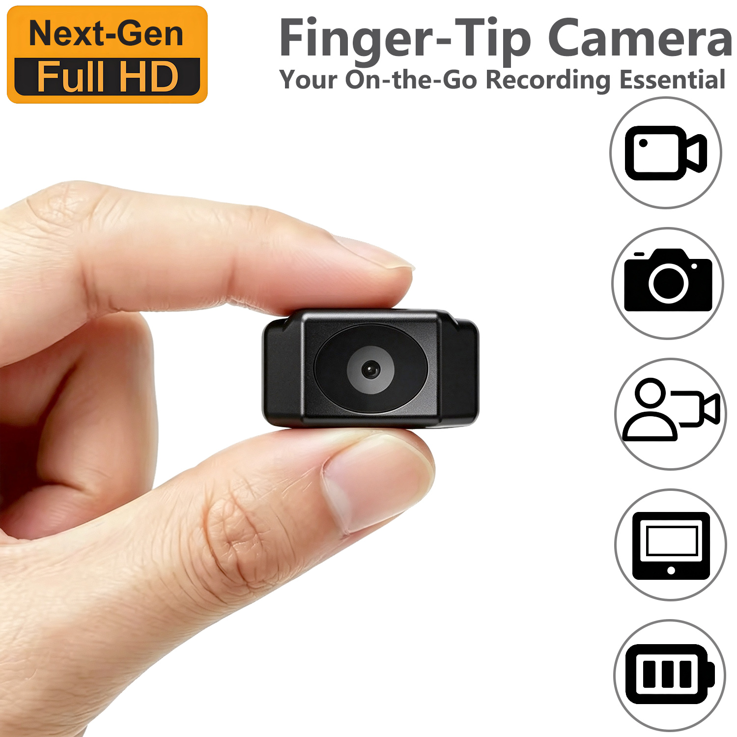 Home Security Hidden Cameras - Tragbare Körperkamera der nächsten Generation mit