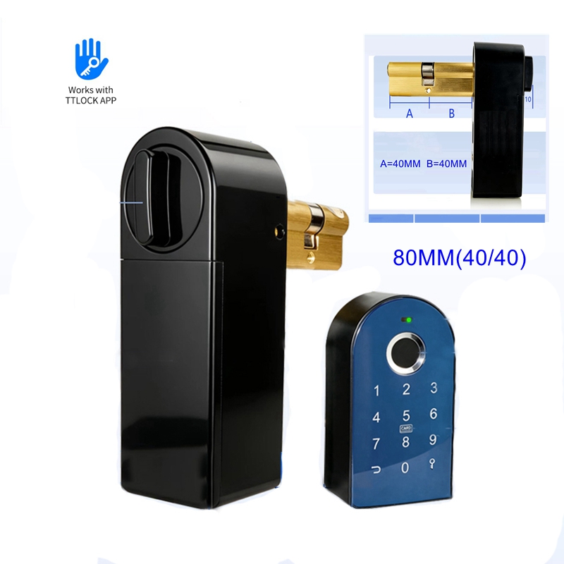 Door Lock Smart Keypad - EGFirtor 80MM Zylinder TTLock Bluetooth APP