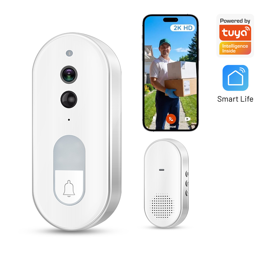 Home Security Blink - Tuya Smart Video-Türklingel Kabellos 1080P HD