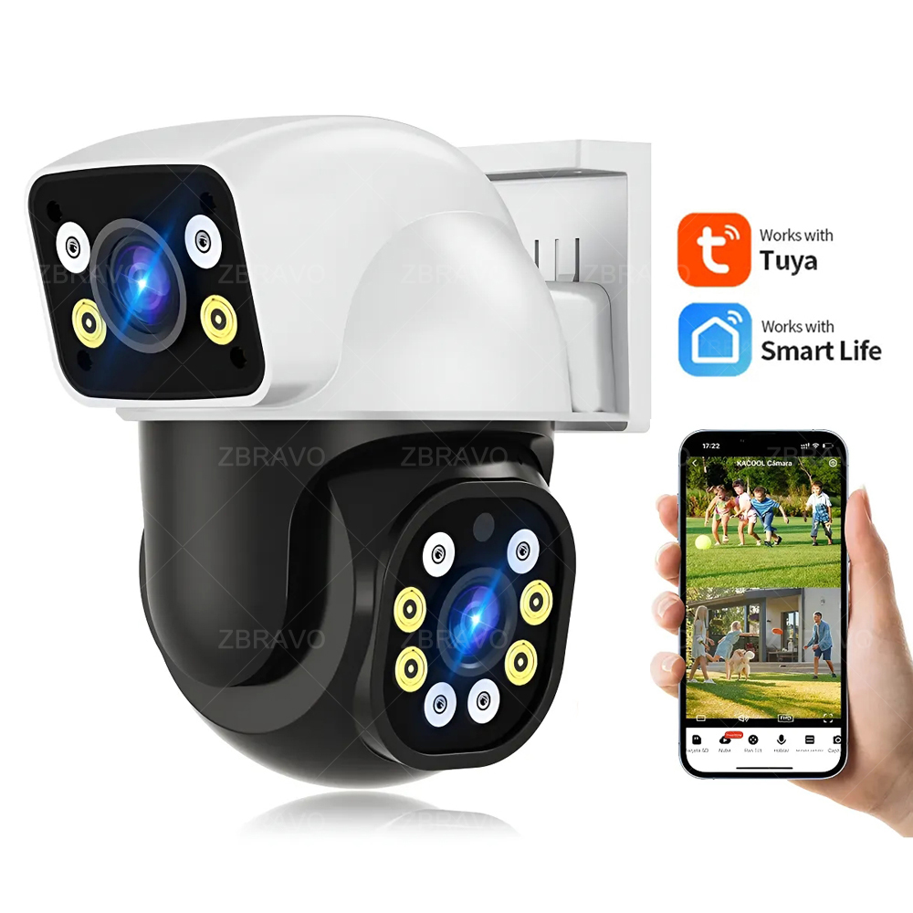 Home Security Alarm System - Smartlife 8MP WLAN Tuya Außenkamera Mini