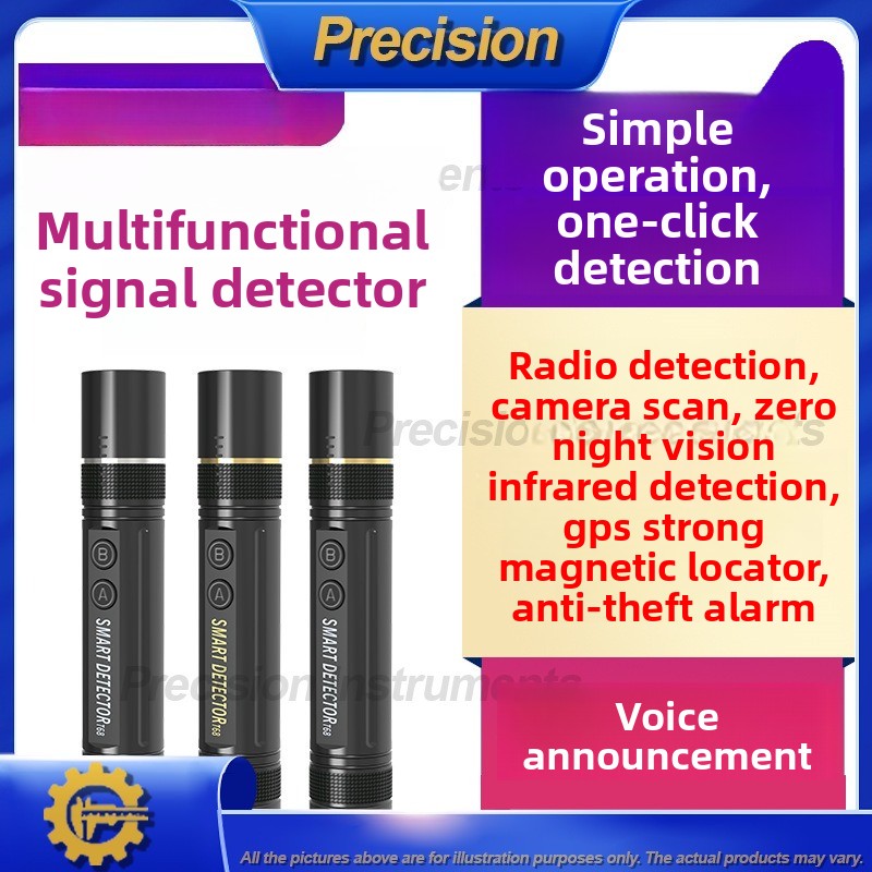 Home Security Hidden Cameras - 2026 Mini-Kamera-Detektor mit Sprachalarm, magnetischer Ortungsgerät,