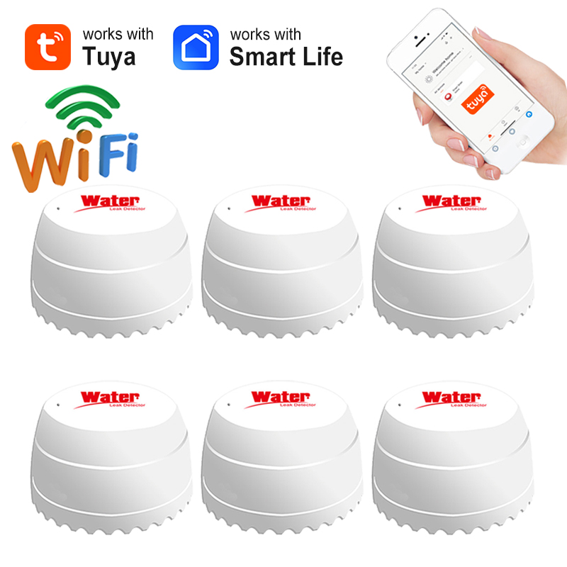 Home Security Alarm System - Tuya WiFi Wasser Leckage Sensor Smart
