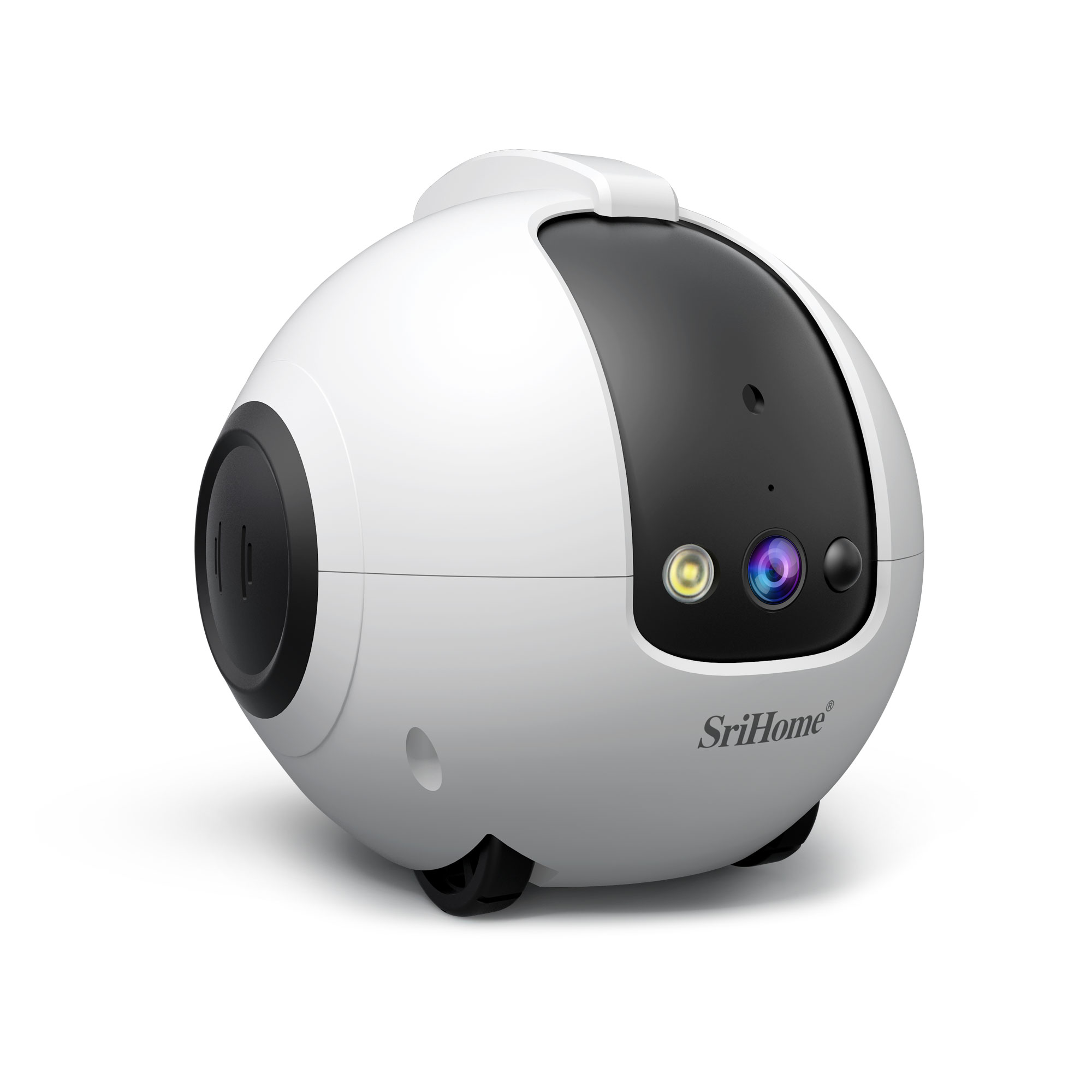 Home Security Robot - 4MP Srihome APP Mobiler Wachroboter Vollfarbige