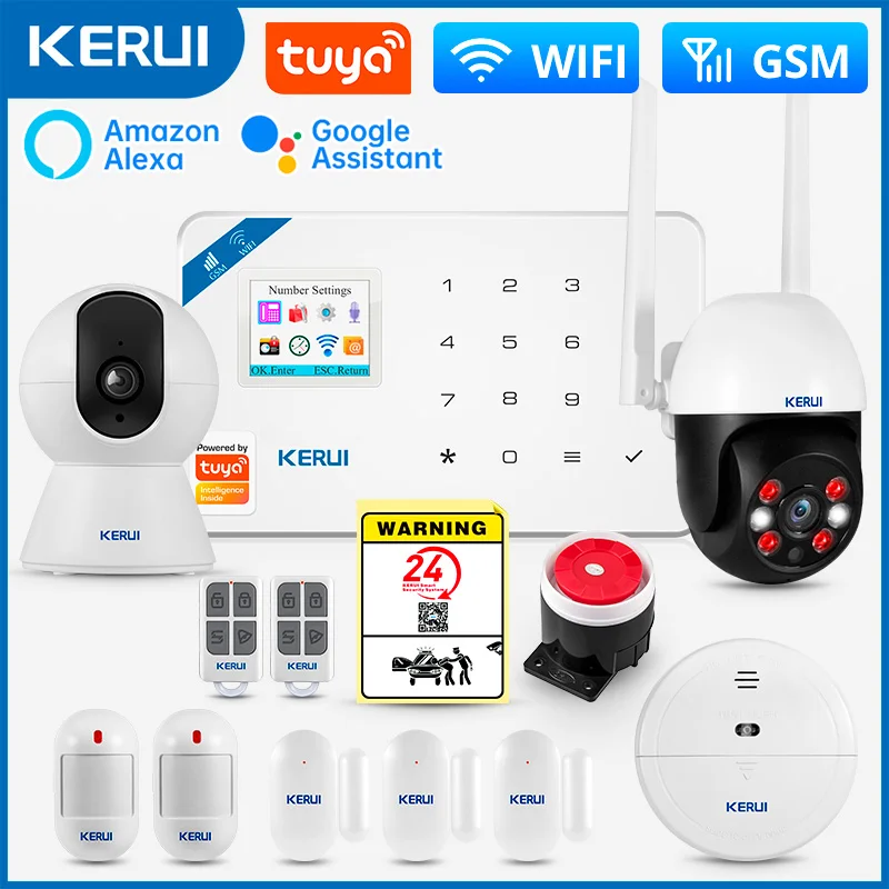 Home Security Wireless Cameras - KERUI W181 Alarm System Sicherheit Hause
