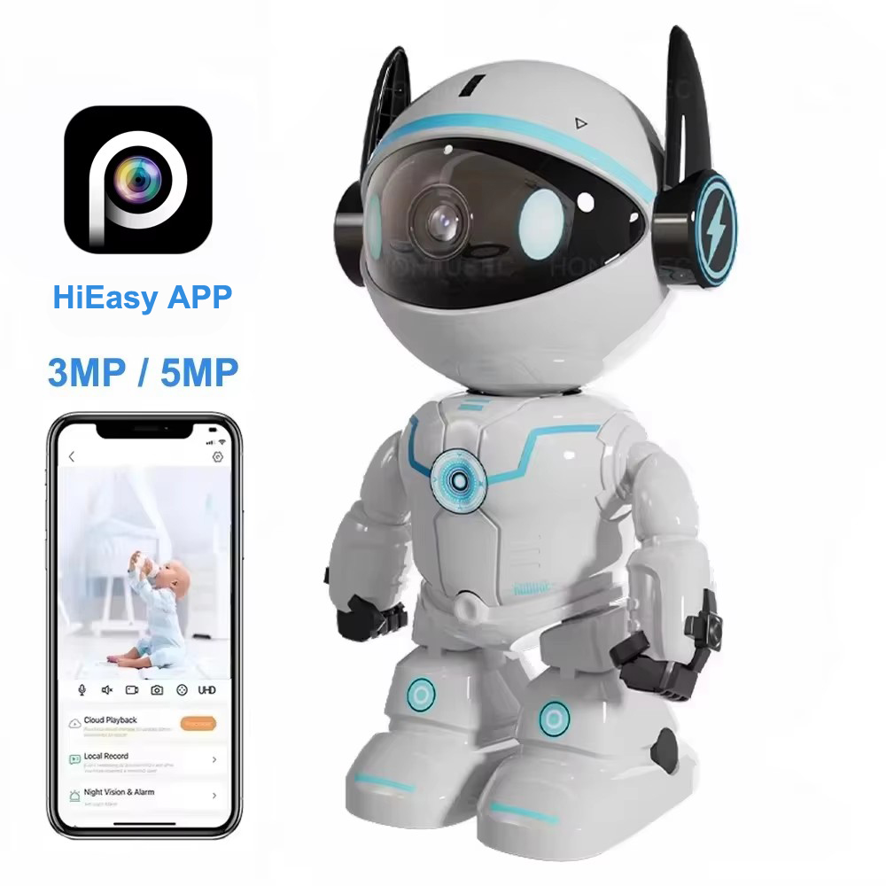 Home Security Robot - HiEasy Roboter Kamera 5MP Wifi Indoor