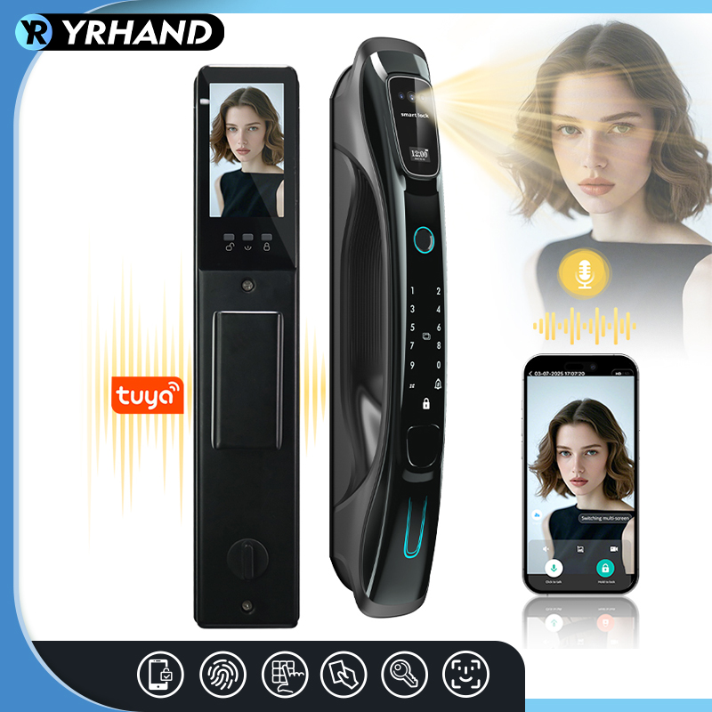 Door Lock Smart Keypad - Intelligentes Schloss mit 3D-Gesichtserkennung, Handvenen- und