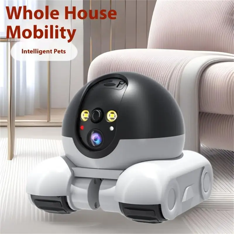 Home Security Robot - 360 -Grad -rotierende PET -Kamera mit