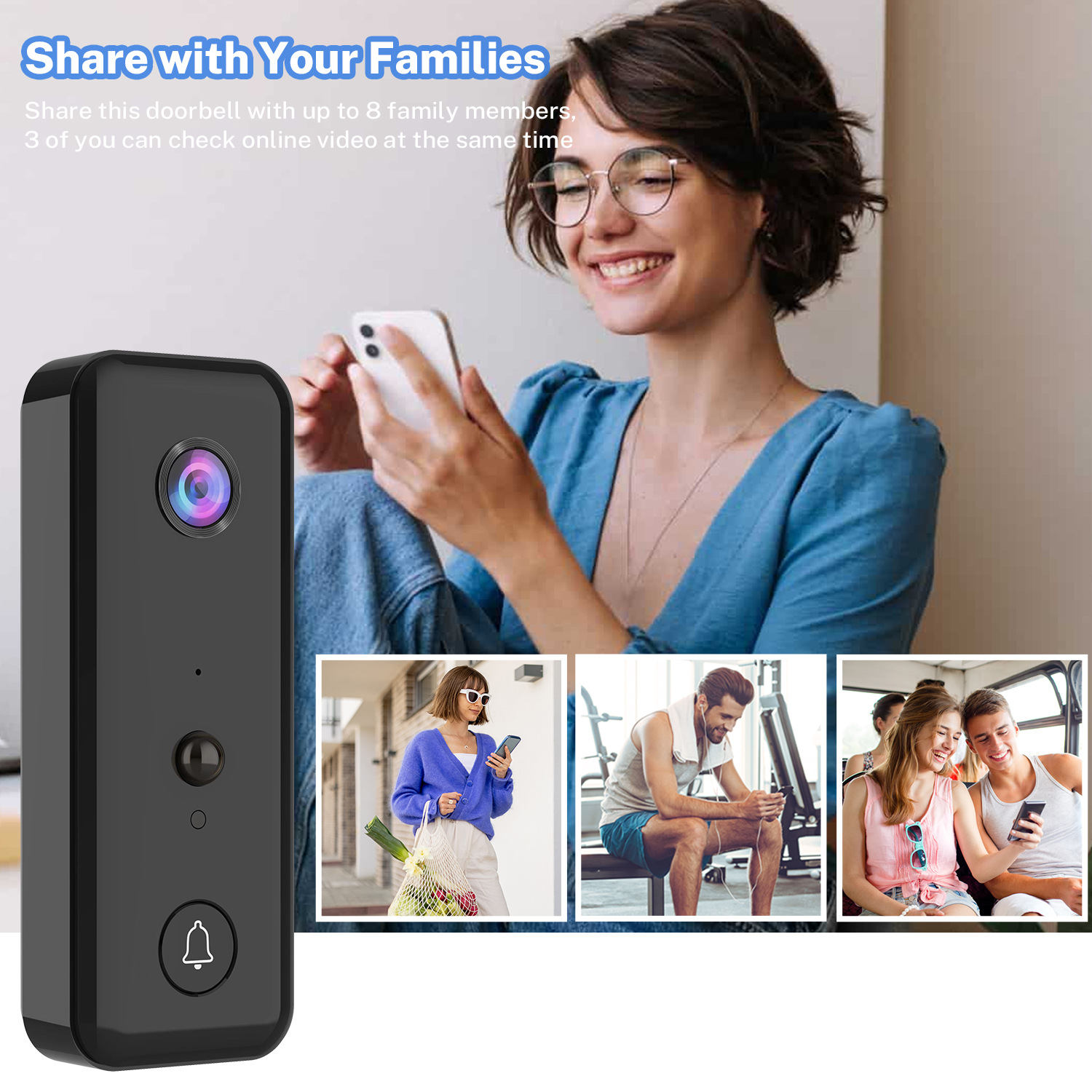 720P Aiwit APP Cloud-Speicher  – Peephole Camera Viewer Bewertung und Preis