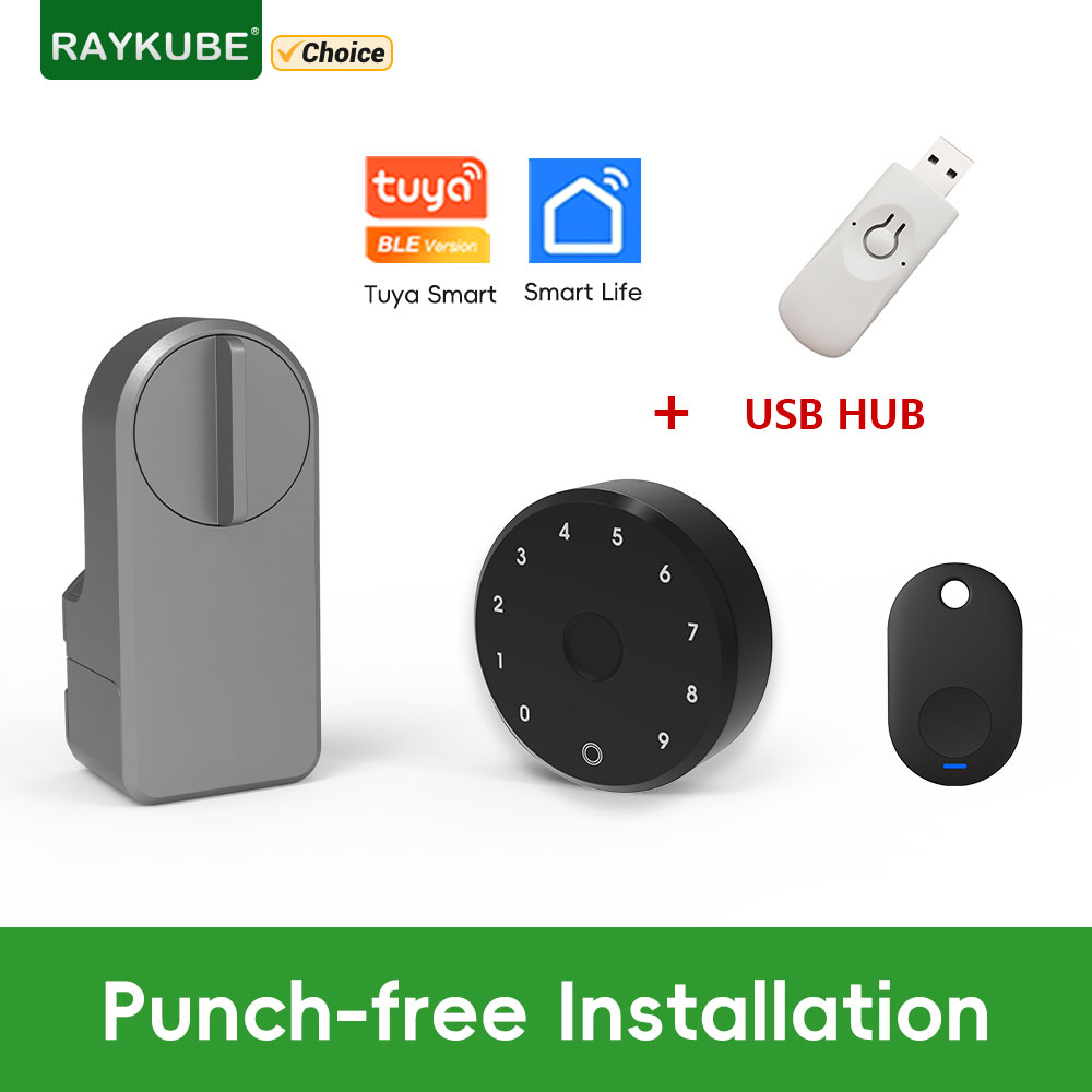 RAYKUBE A1 Pro Tuya BEL Smart  – Door Lock Smart Keypad Bewertung und Preis