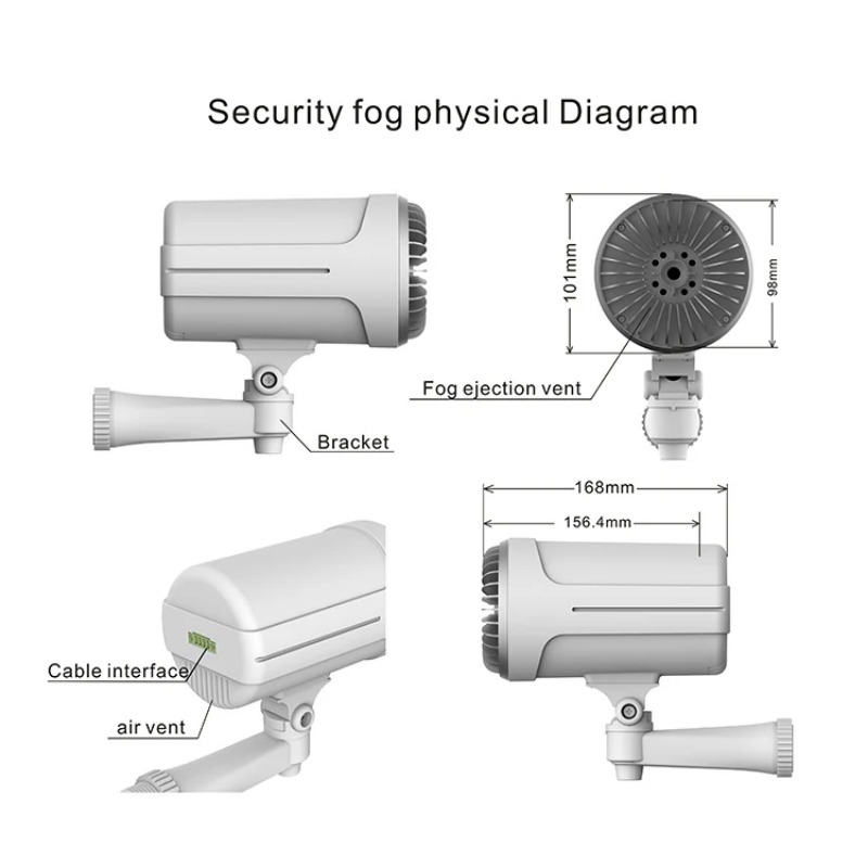 Diebstahlschutz-Nebelalarm-Gen – Home Security Fog System Bewertung und Preis