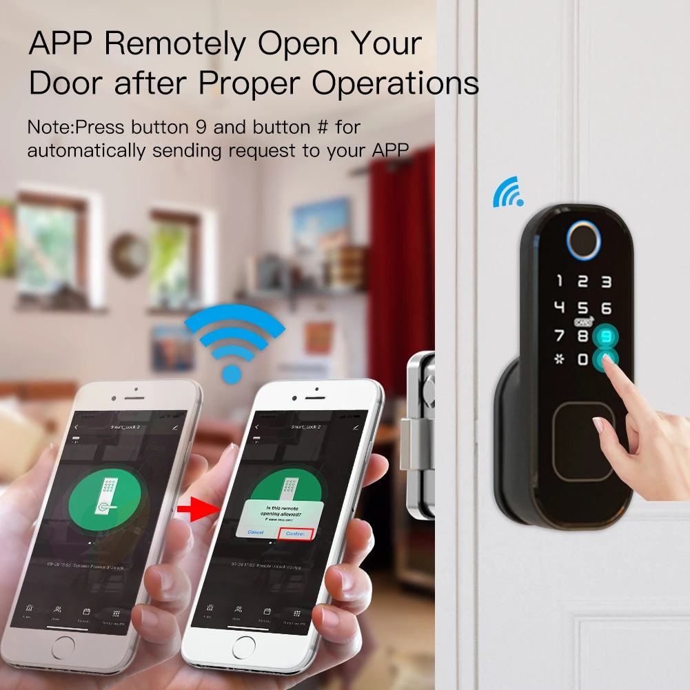 MOES WiFi Tuya Smart Lock Tür  – Home Security Key Bewertung und Preis