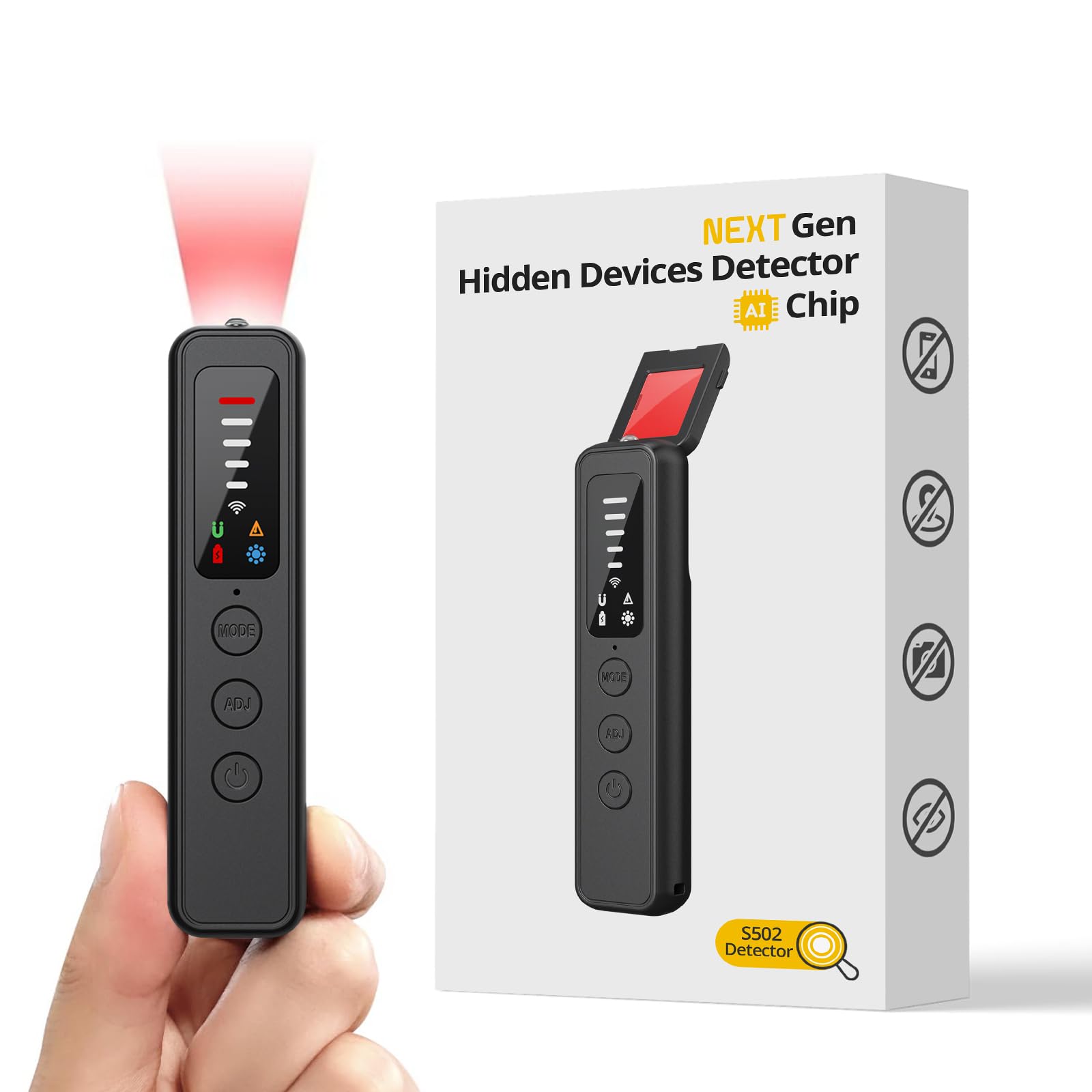 Versteckte Kamera-Detektoren,  – Home Security Hidden Cameras Bewertung und Preis