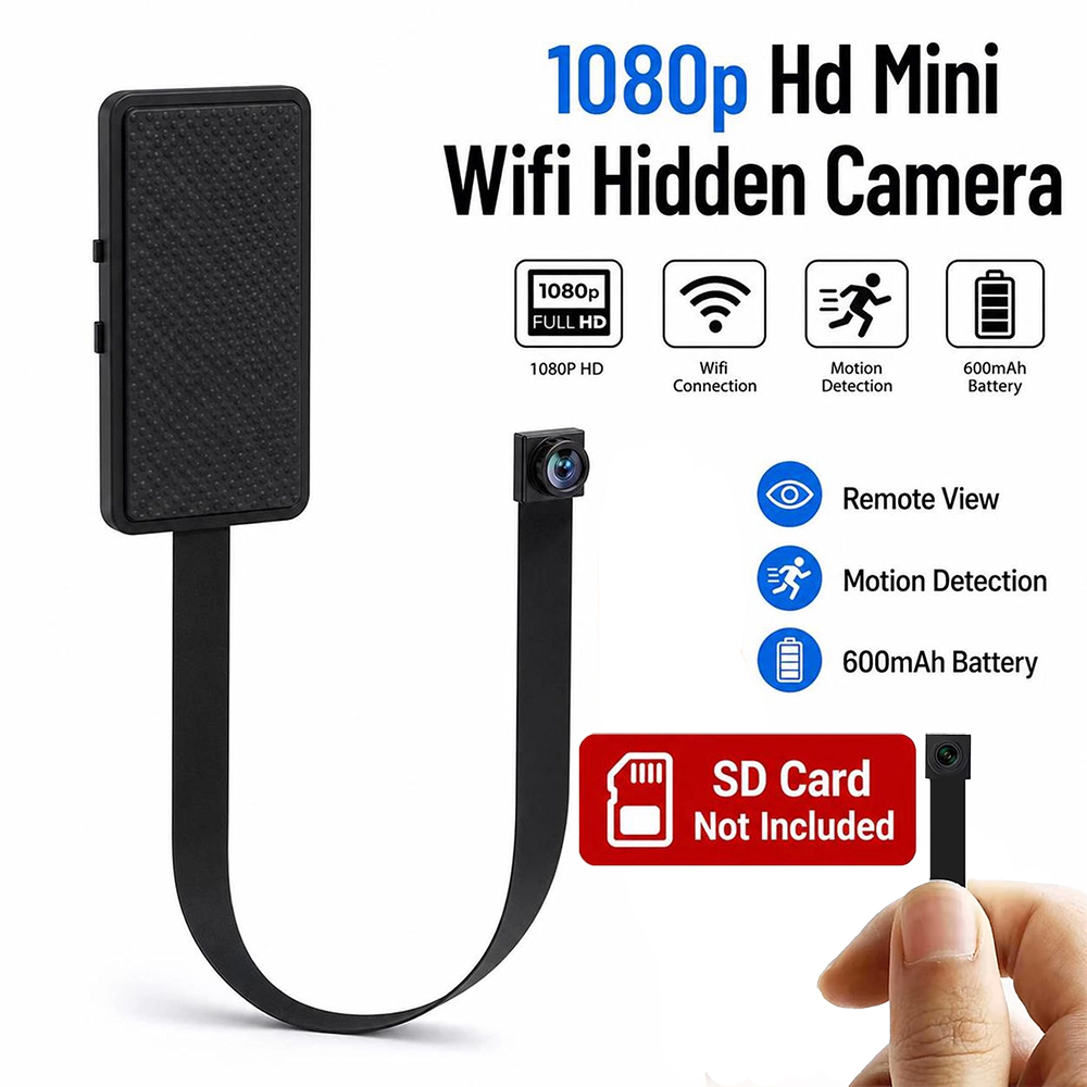 DIY HD 1080P WLAN Mini-Kamera  – Home Security Hidden Cameras Bewertung und Preis