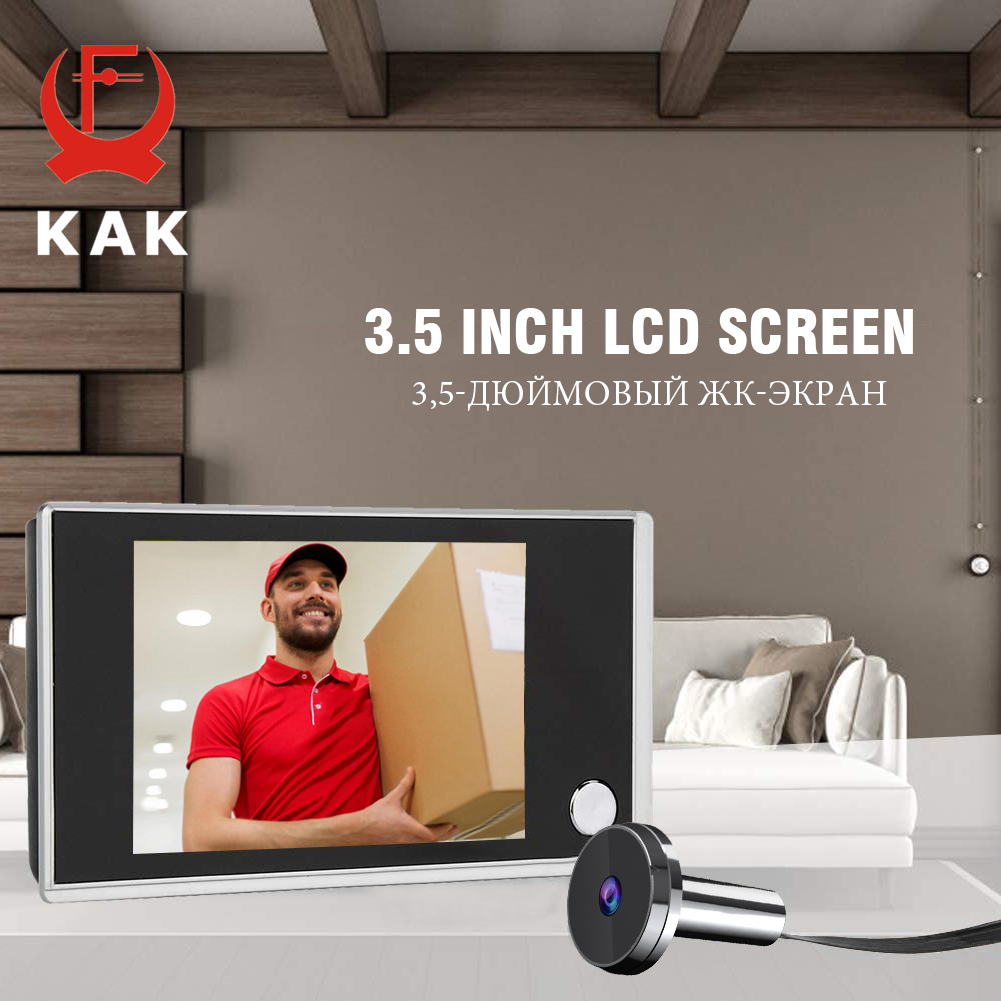 KAK 3,5 Zoll digitale Türspion – Peephole Camera Viewer Bewertung und Preis