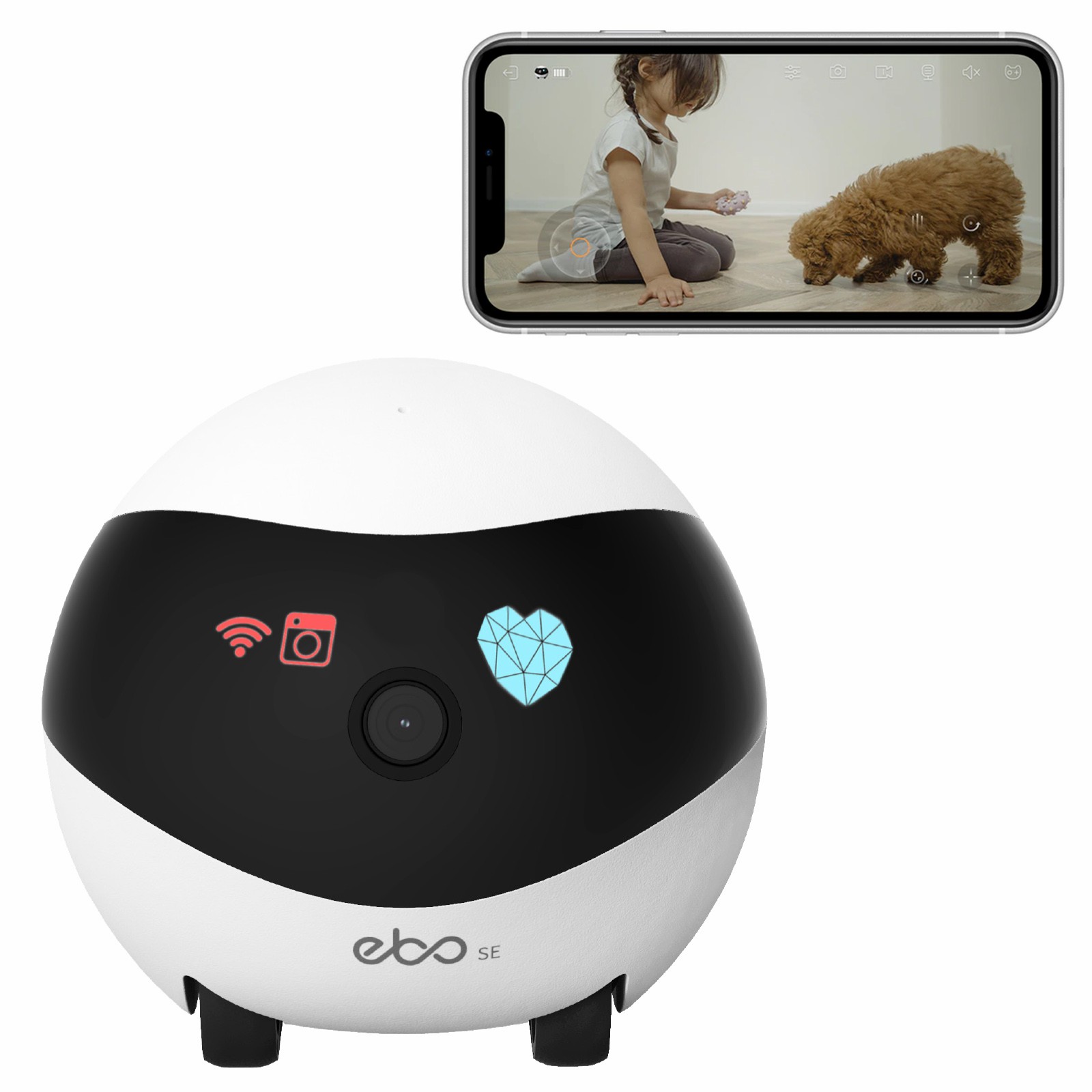 EBO SE Smart Home Robot Compan – Home Security Robot Bewertung und Preis