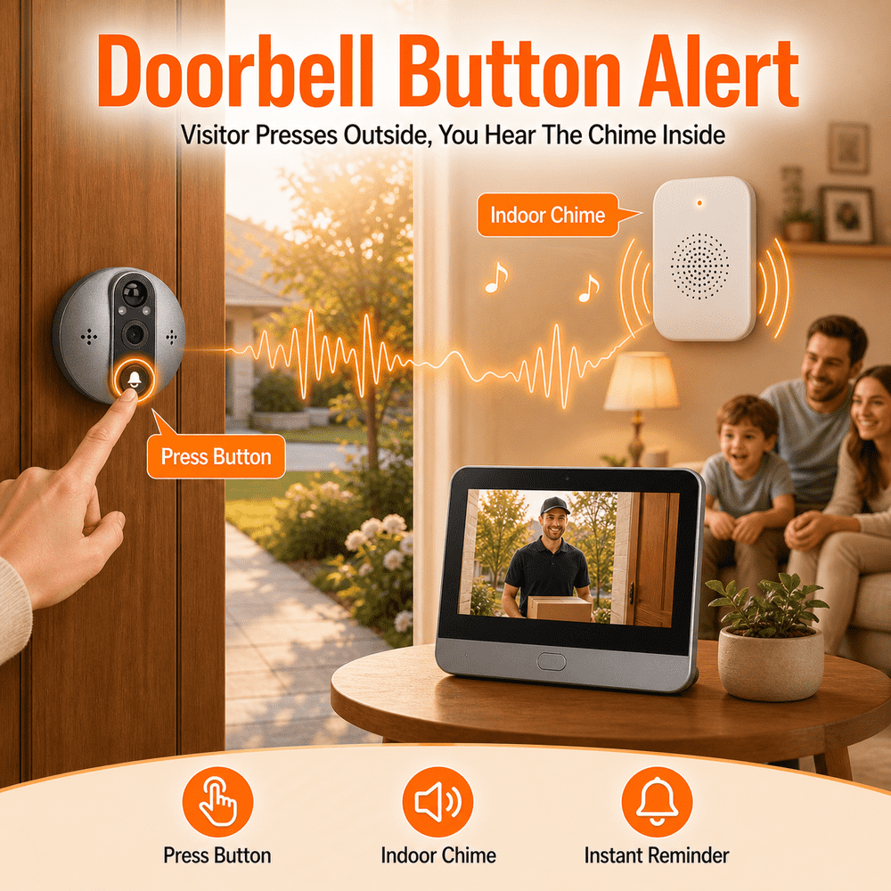 4,3 Zoll Tuya Smart Life 5MP M – Peephole Camera Viewer Bewertung und Preis