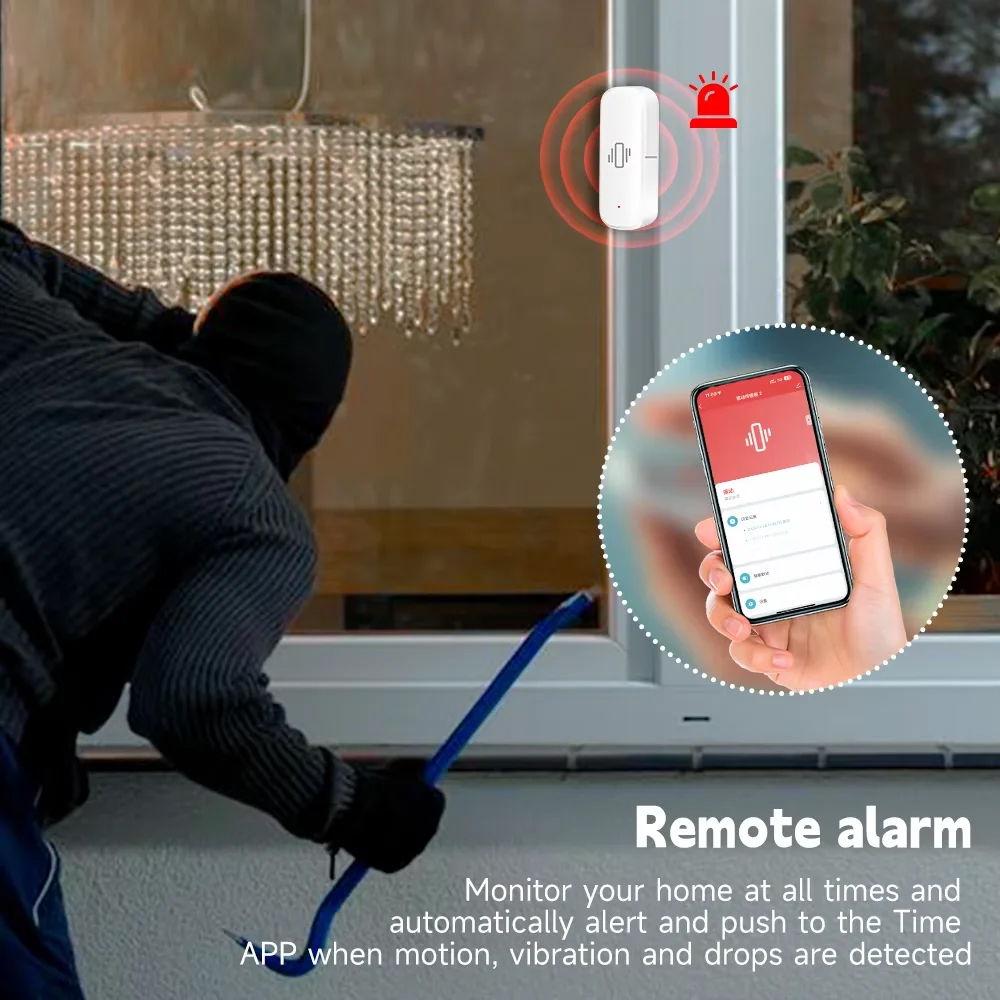 Smart ZigBee Vibration Sensor  – Home Security Business Bewertung und Preis