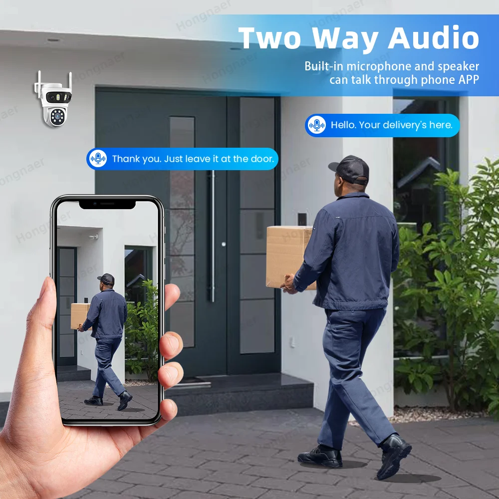 2026 Hongnaer 6MP 4CH 3-Linsen – Home Security Wireless Cameras Bewertung und Preis