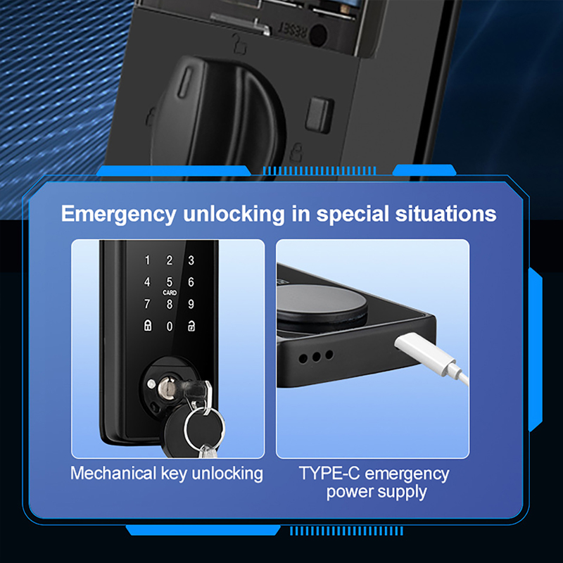 Intelligentes Fingerabdruck-Ri – Door Lock Smart Keypad Bewertung und Preis