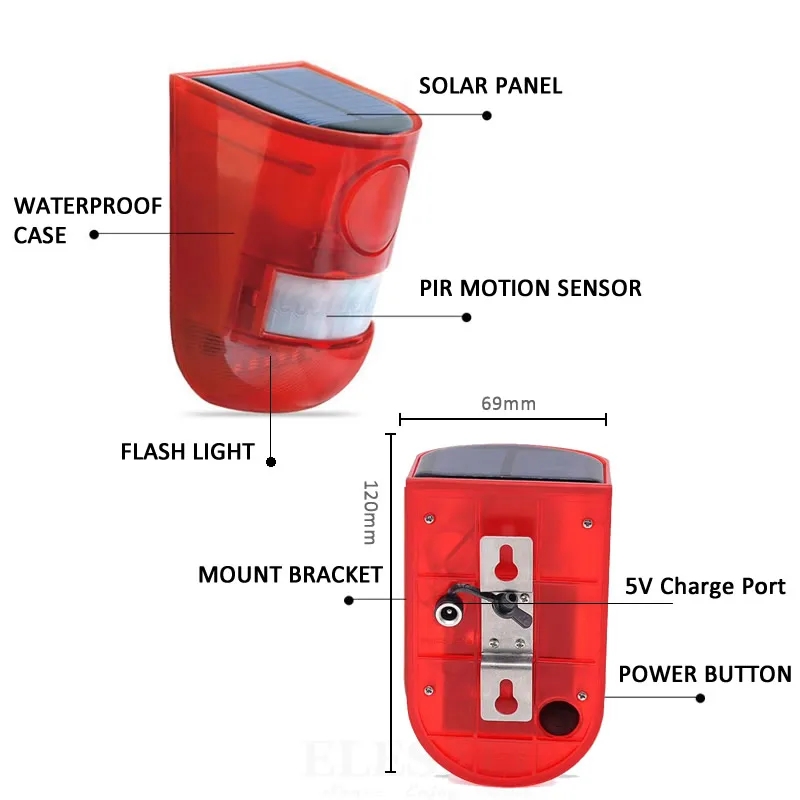 Wasserdichte Solarbetriebene A – Home Security Blink Bewertung und Preis