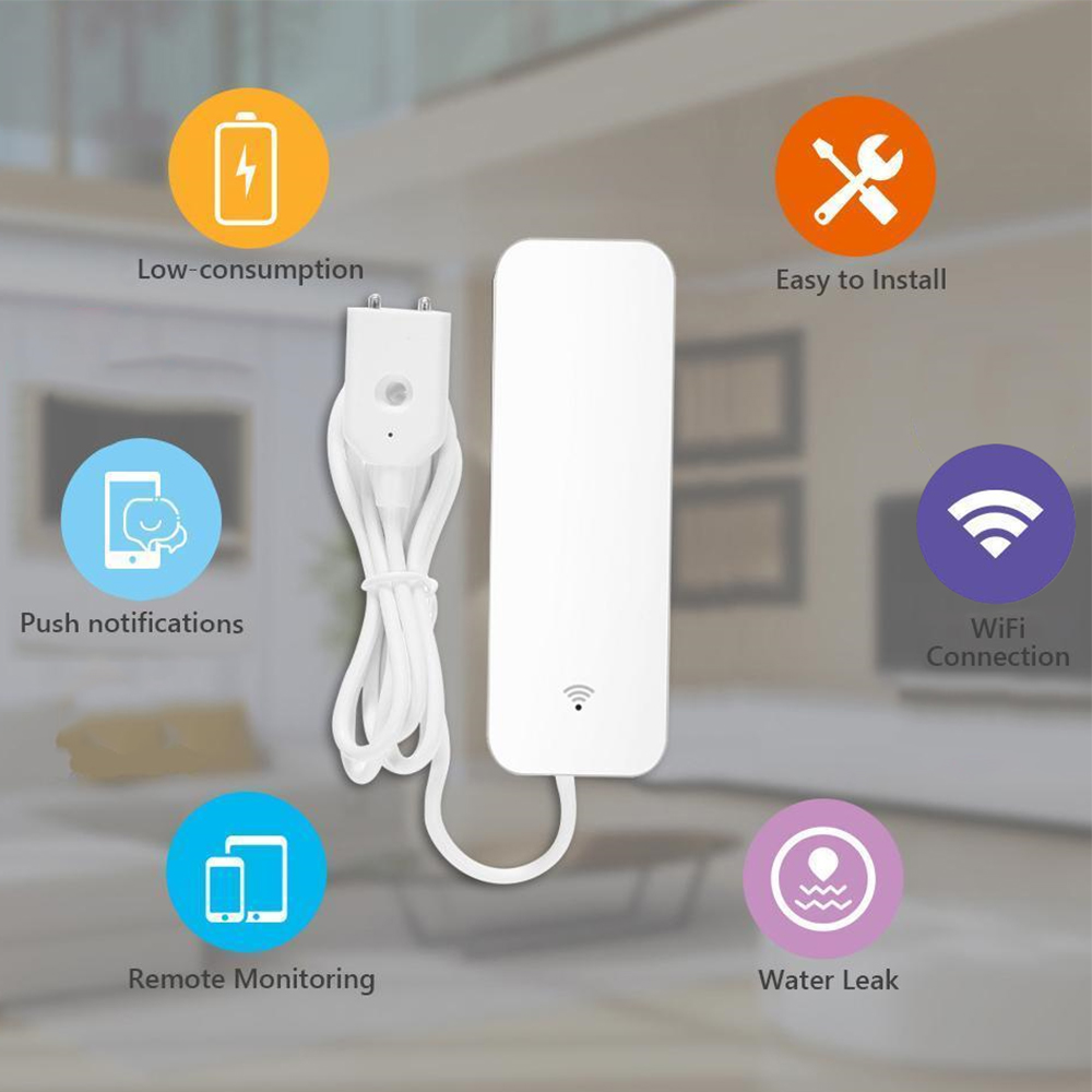 Tuya WiFi Wasserlecksensor, Wa – Home Security Business Bewertung und Preis