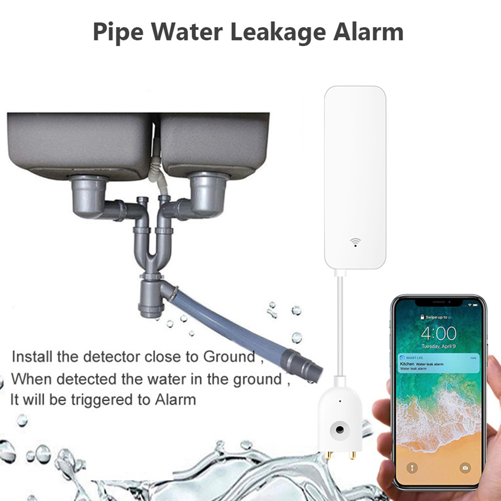 Tuya WiFi Wasserlecksensor, Wa – Home Security Business Bewertung und Preis