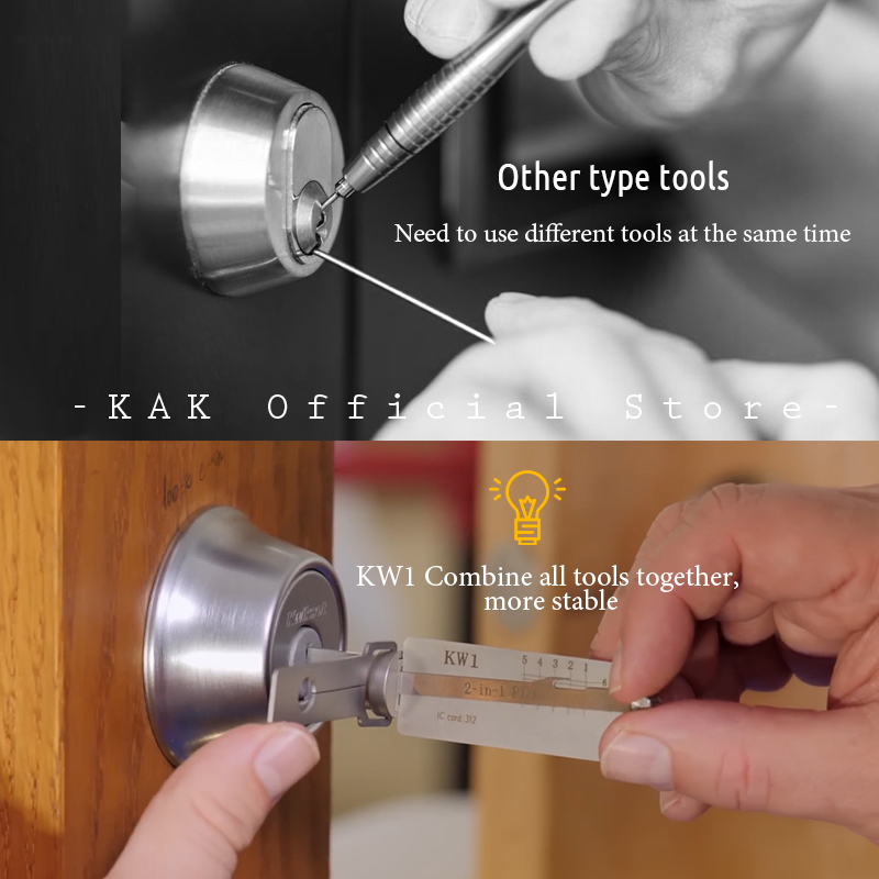 KW1 2-in-1 Schlüsseldienst-Wer – Home Security Key Bewertung und Preis