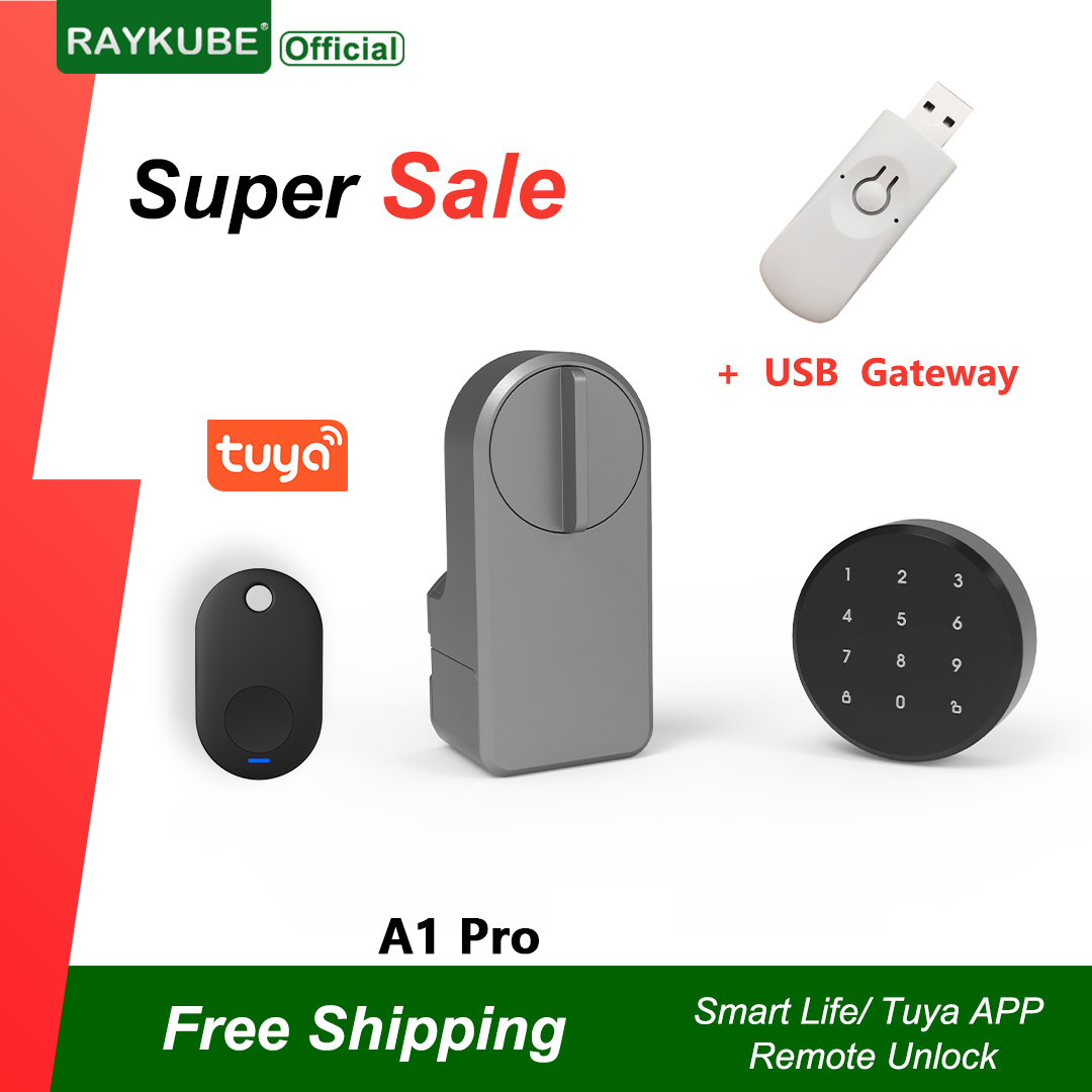 RAYKUBE A1 Pro Tuya BEL Smart  – Door Lock Smart Keypad Bewertung und Preis