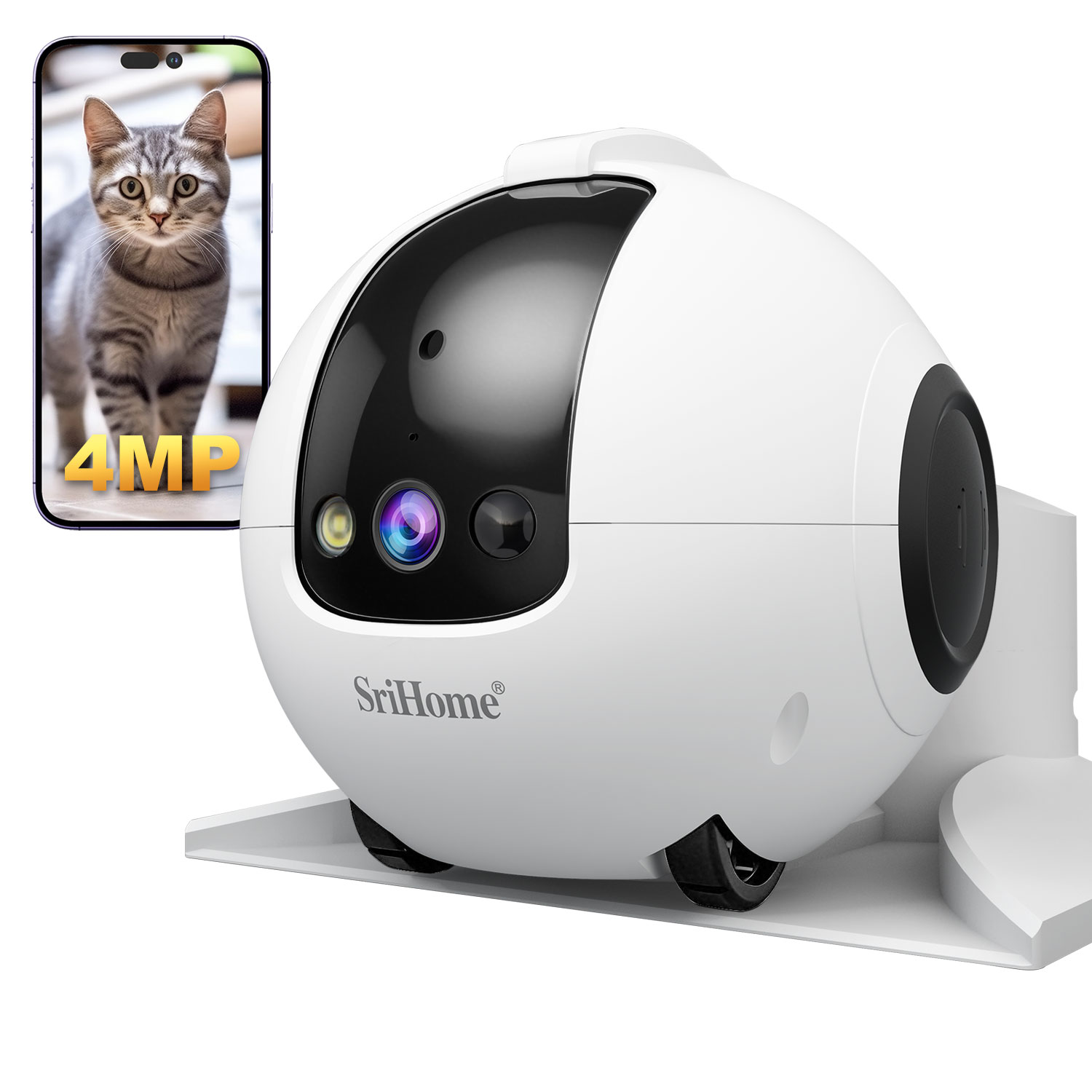 4MP Srihome APP Mobiler Wachro – Home Security Robot Bewertung und Preis