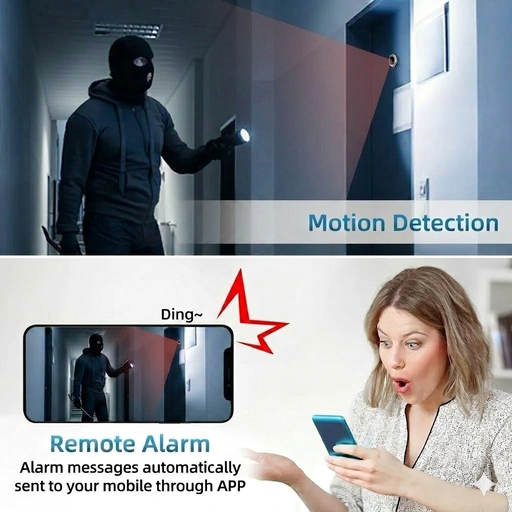 3MP 2K WLAN-Video-Türspion-Kam – Peephole Camera Viewer Bewertung und Preis