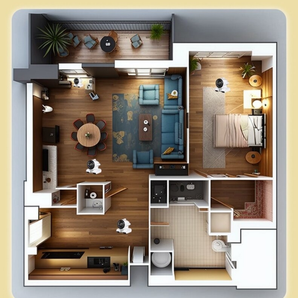 NCZOBOE Smart Home Sicherheits – Home Security Robot Bewertung und Preis