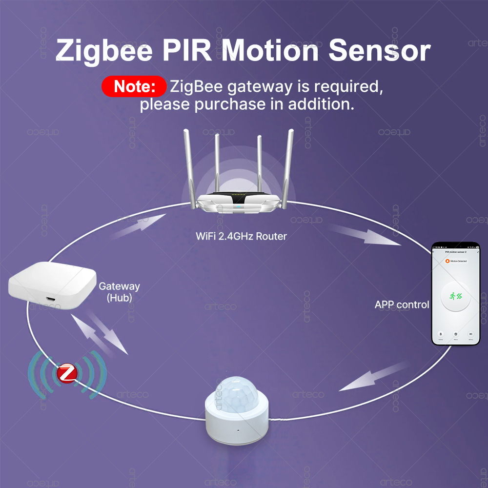 Zigbee 3.0 Mini-PIR-Bewegungss – Home Security Business Bewertung und Preis