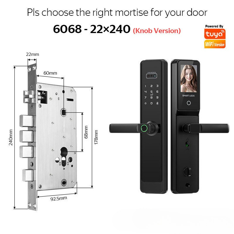 EGFirtor Halbautomatisches Tuy – Door Lock Smart Keypad Bewertung und Preis