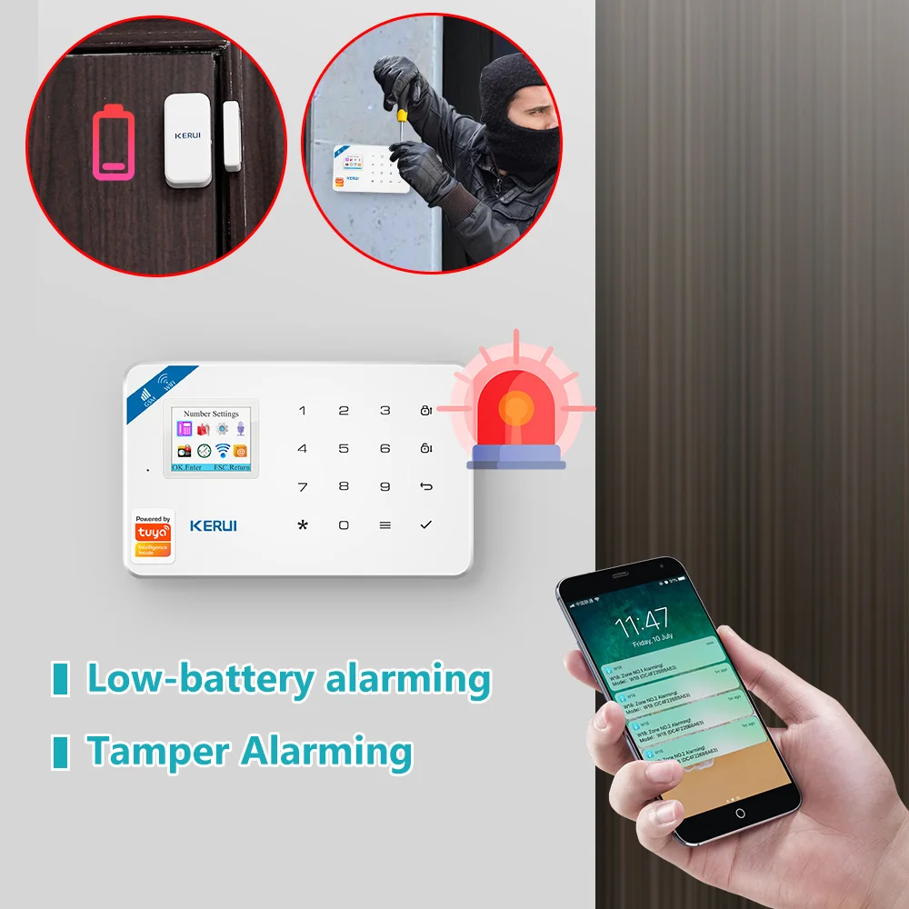 KERUI W181 Alarm System Sicher – Home Security Wireless Cameras Bewertung und Preis