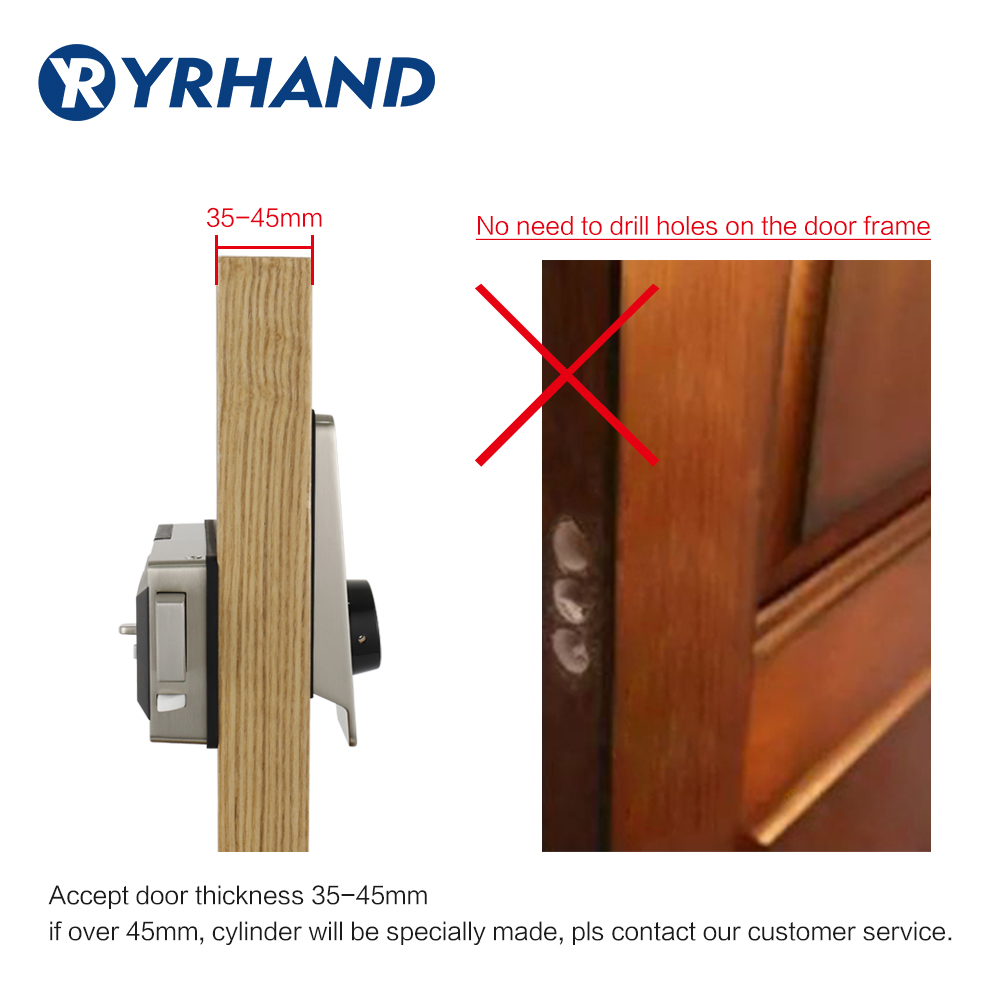Wasserdichte intelligente Türf – Door Lock Smart Keypad Bewertung und Preis