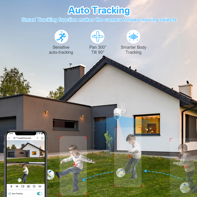 Smar 3MP Kabelloses CCTV-Siche – Home Security Blink Bewertung und Preis