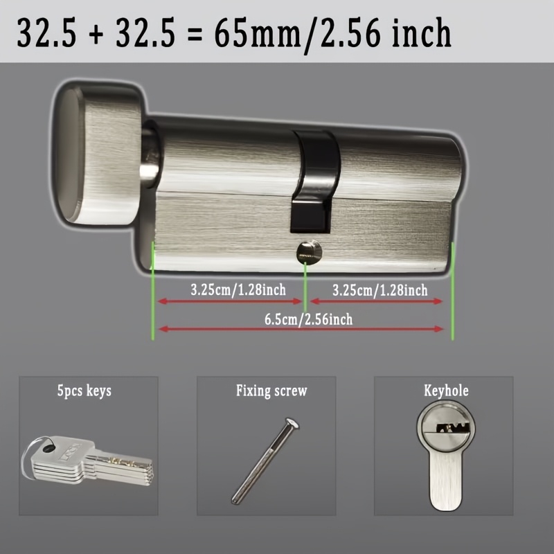 1 Stück europäischer Standard- – Home Security Key Bewertung und Preis